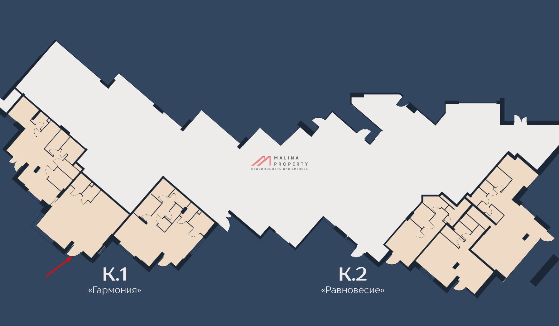 Продажа торгового помещения в ЖК "Кутузов Сити"