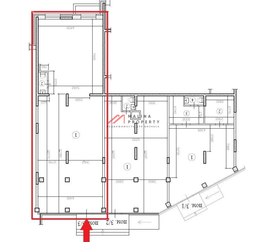 Продажа торгового помещения с магазином Улыбка радуги
