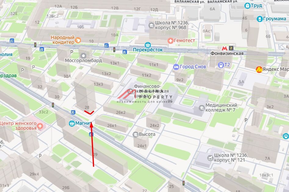 Аренда торгового помещения в новом доме 