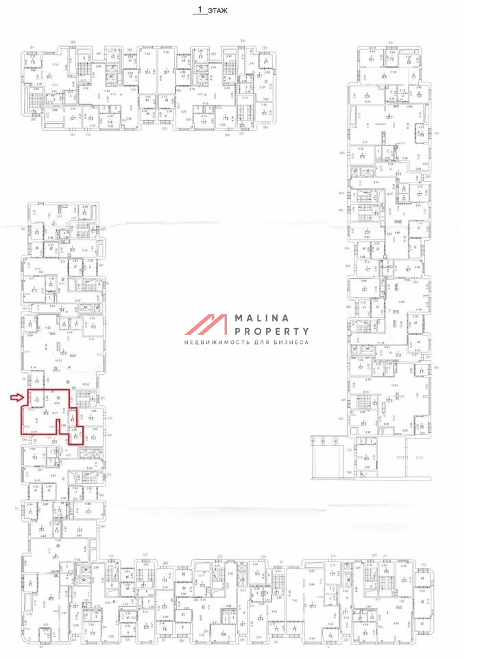 Продажа торгового помещения в новом доме