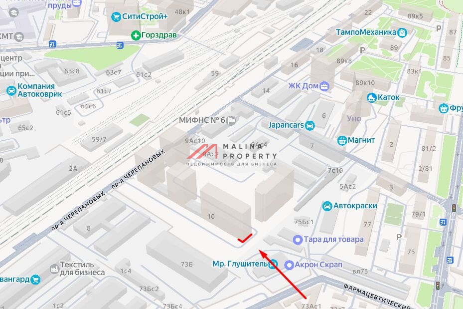 Аренда помещения в новом доме в районе Коптево