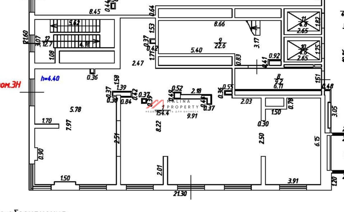 Аренда коммерческого помещения в ЖК "Лoсинoоcтpовcкий"