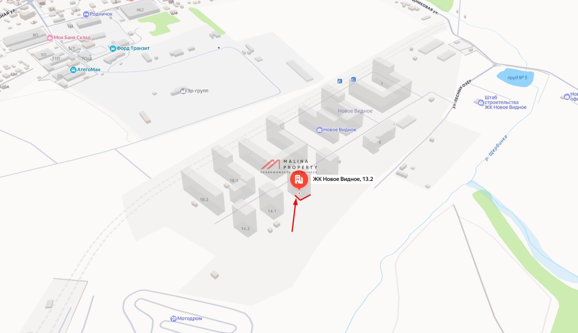 Продажа торгового помещения в ЖК "Новое Видное"