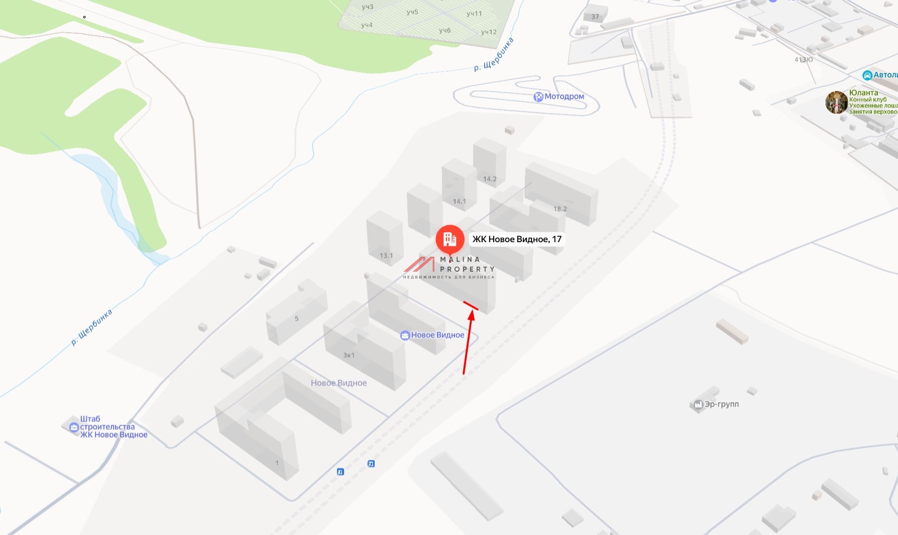 Продажа торгового помещения в ЖК "Новое Видное" 