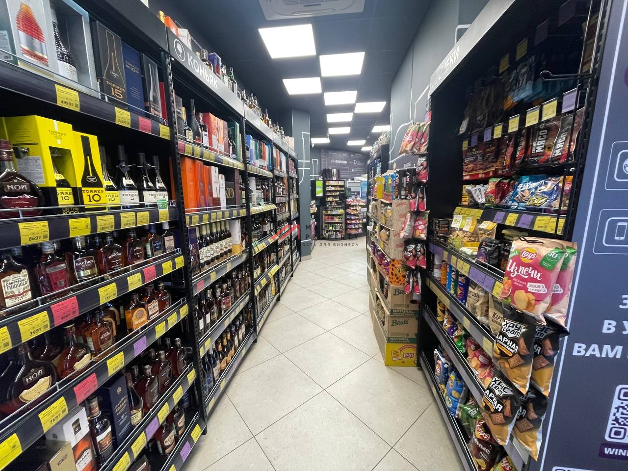 Продажа торгового помещения с арендатором Винлаб 