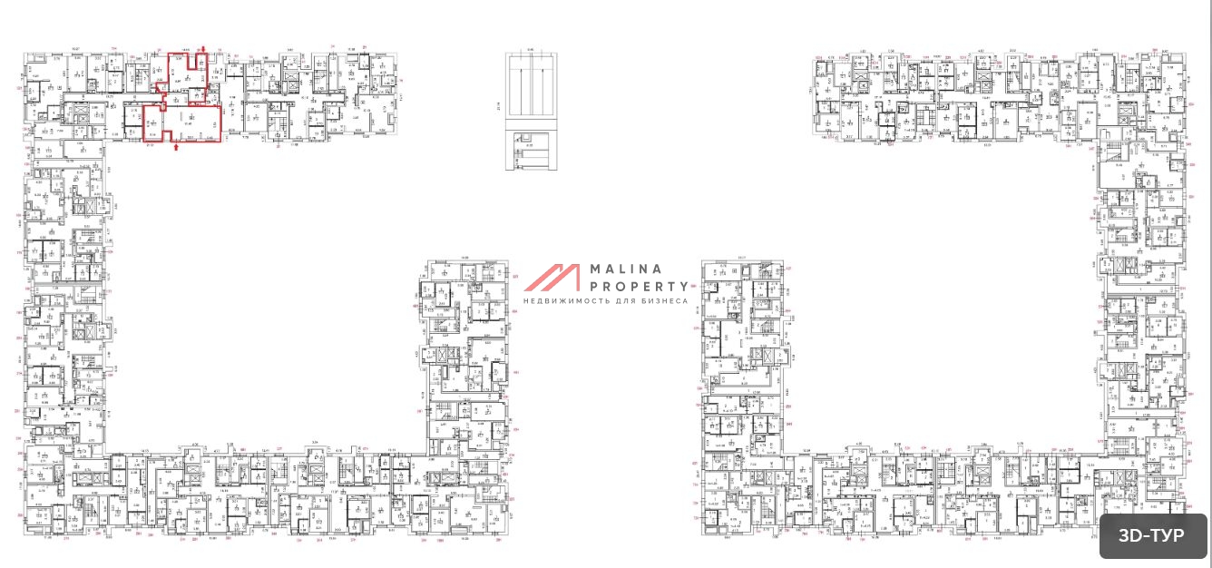 Аренда торгового помещения в новом доме в Перово