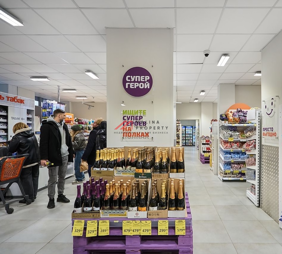 Продажа торгового помещения с арендатором Дикси 