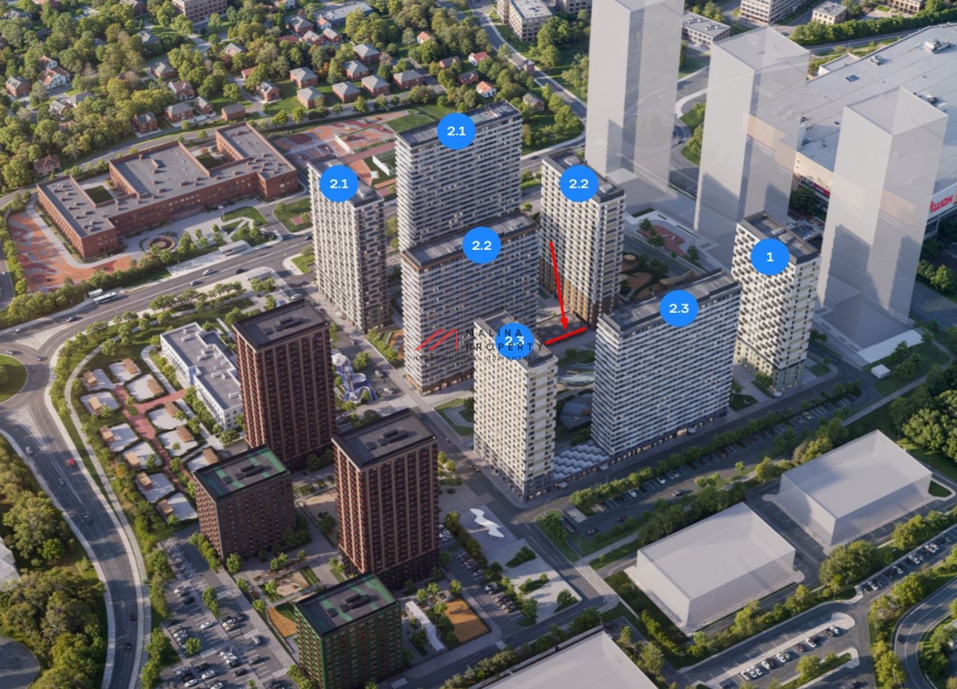 Продажа помещения с магазином Дикси в ЖК "Квартал Строгино"