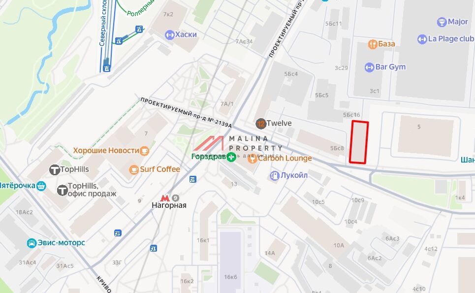 Продажа торгового центра рядом с метро Нагорная