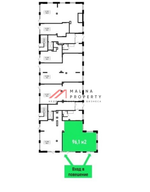Продажа помещения в ЖК "Бунинcкие кварталы"