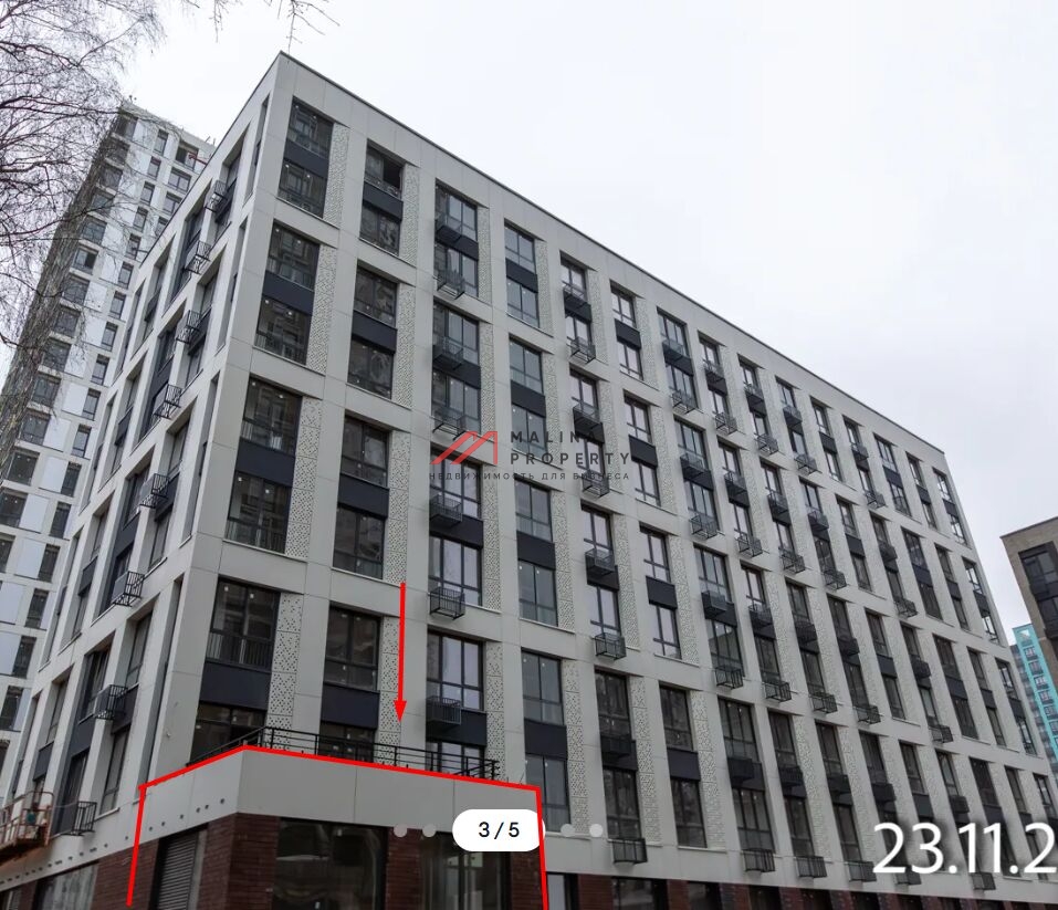 Продажа помещения в ЖК "Бунинcкие кварталы"