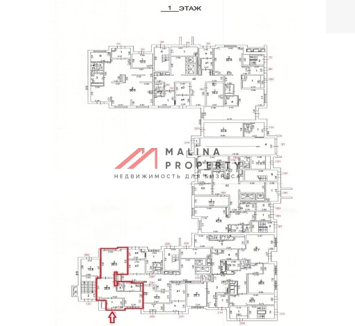 Продажа торгового помещения в новом доме 