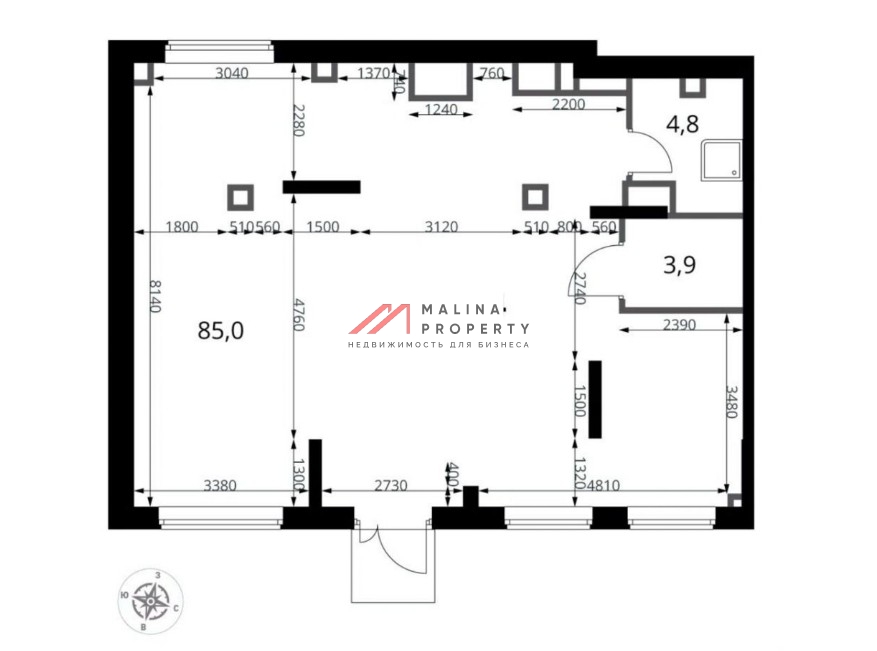 Продажа помещения в ЖК "1-й Ясеневский" 
