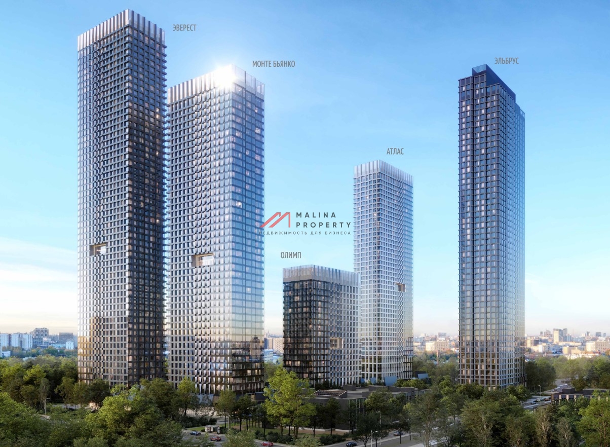 Продажа помещения под супермаркет в ЖК "Upside Towers" 