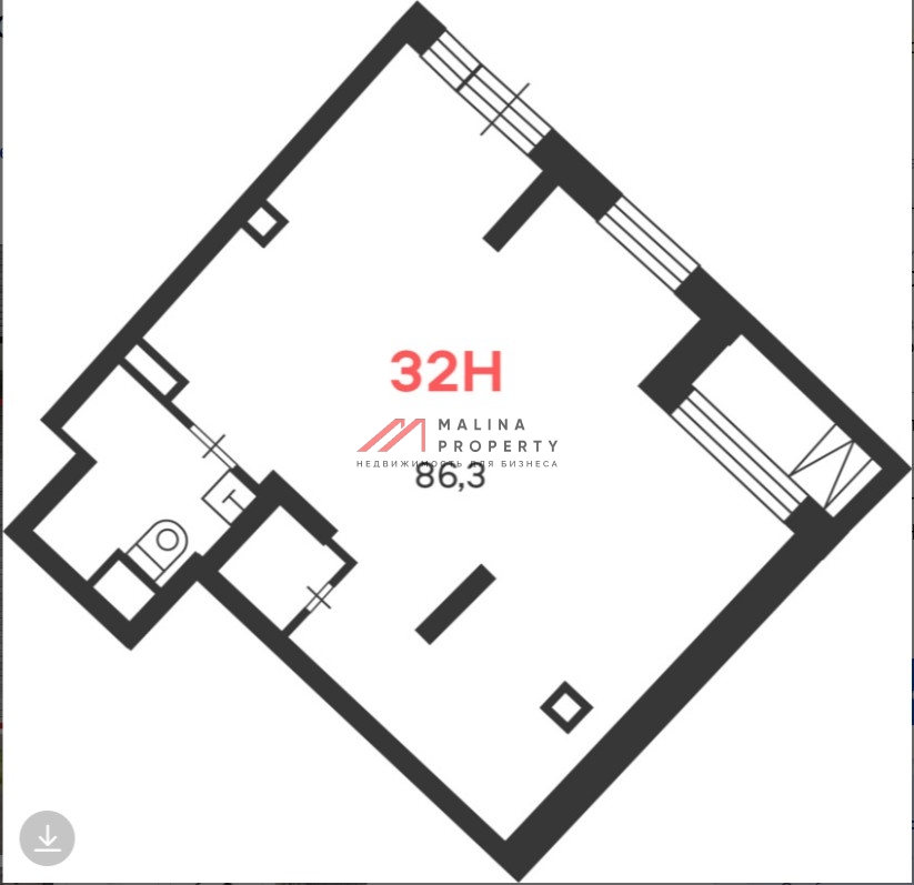Продажа торгового помещения в новом доме