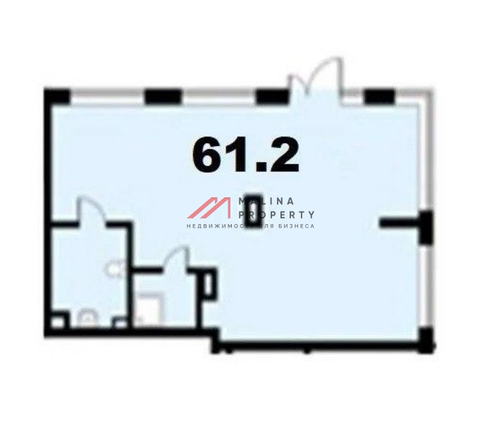 Продажа помещения в ЖК "Заречный" 