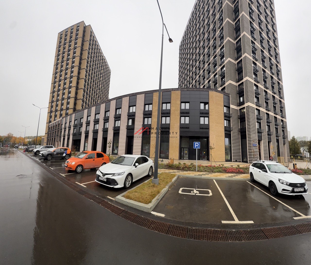 Аренда торгового помещения в жилом комплексе Parkside