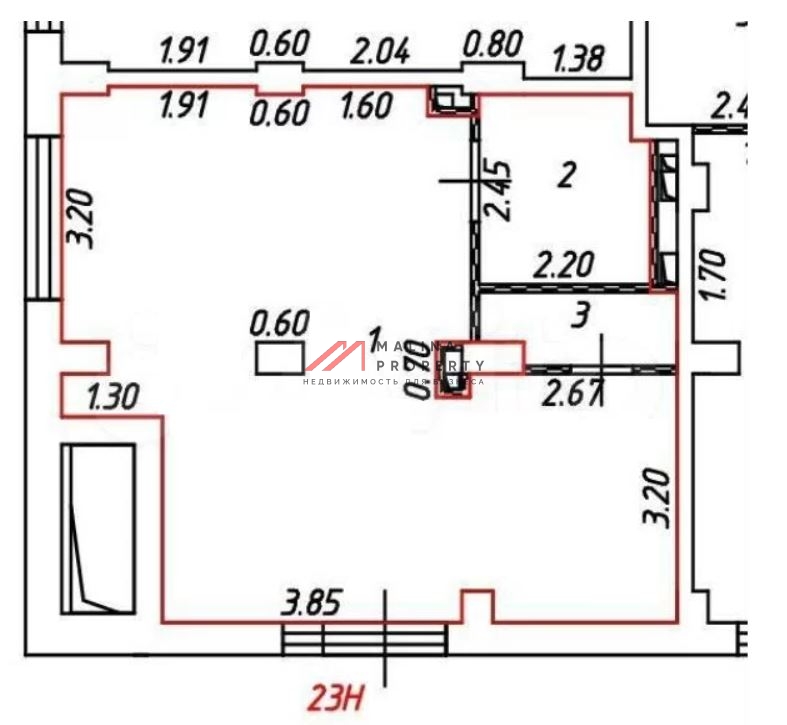 Продажа торгового помещения в ЖК Южная Битца