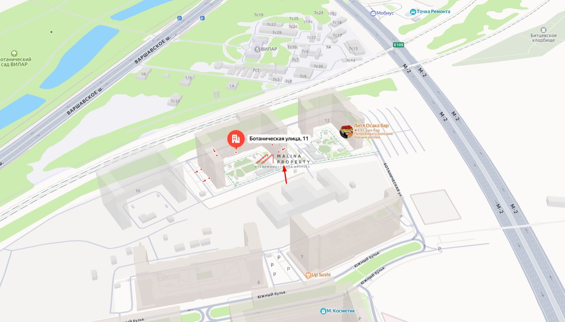 Продажа торгового помещения в ЖК Южная Битца