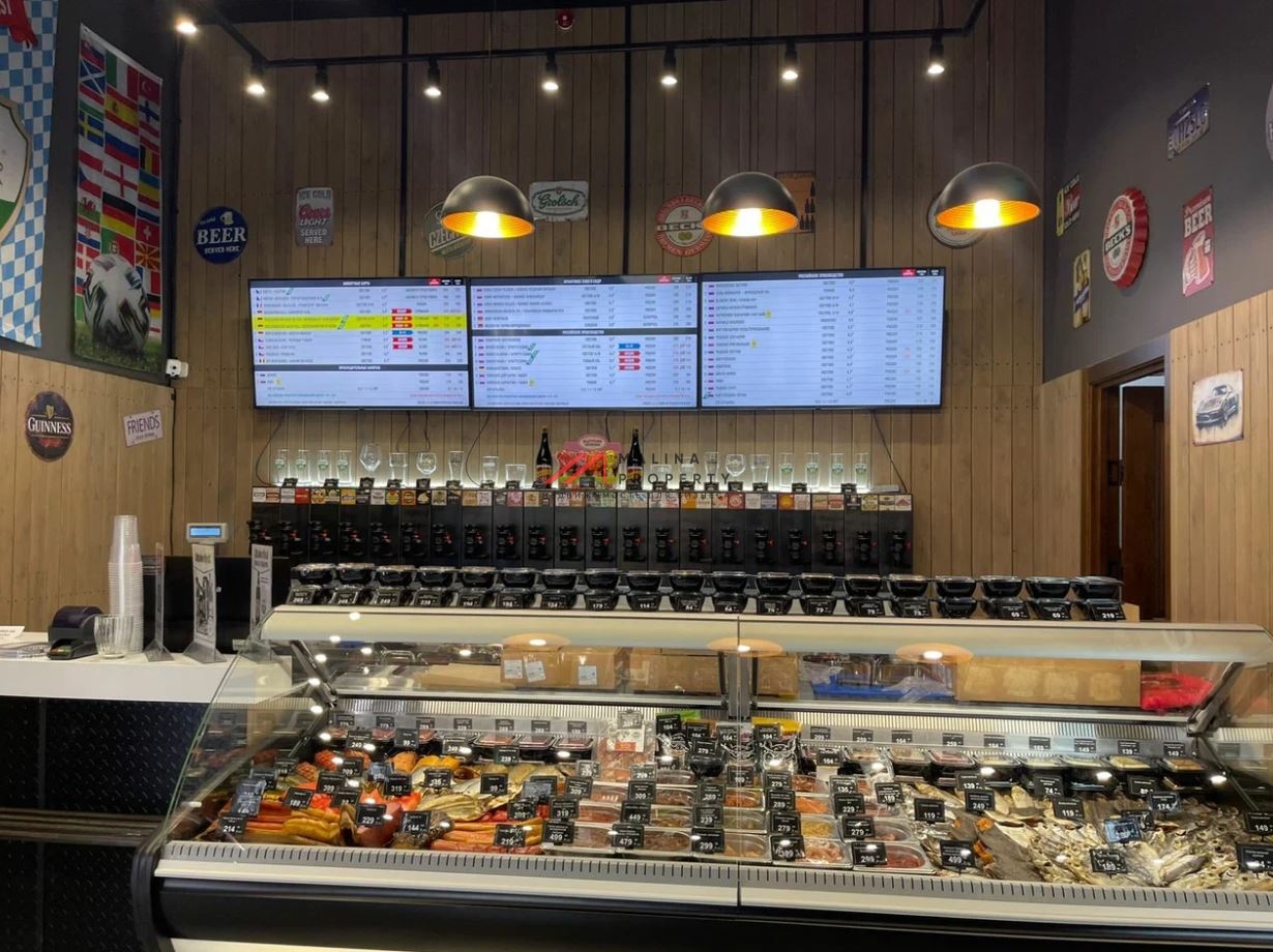 Продажа помещения с магазином Хмель и Солод в ЖК "Зелёный парк" 