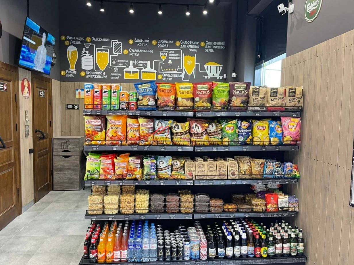 Продажа помещения с магазином Хмель и Солод в ЖК "Зелёный парк" 