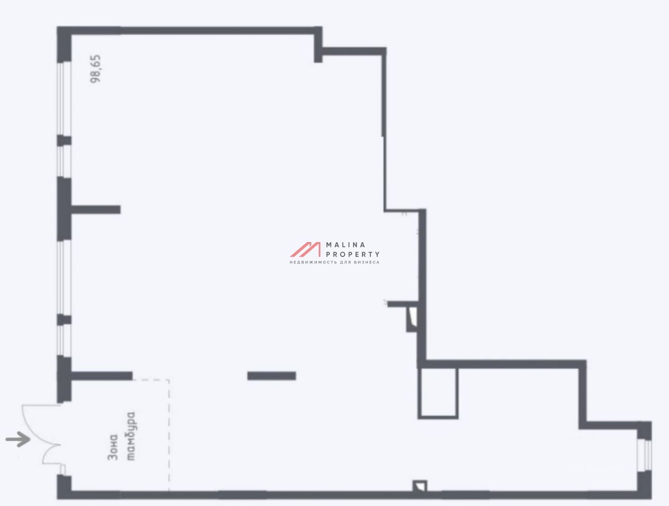 Продажа торгового помещения в ЖК "Остафьево" 
