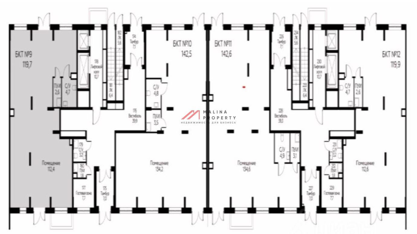 Продажа торгового помещения в ЖК "Цветочные поляны"