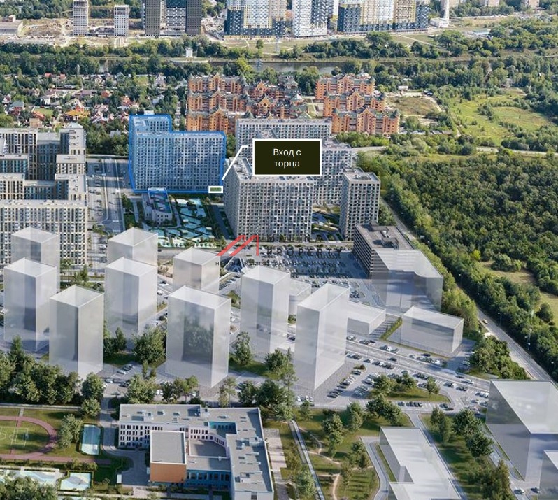 Аренда торгового помещения в ЖК "Квартал Ивакино" 