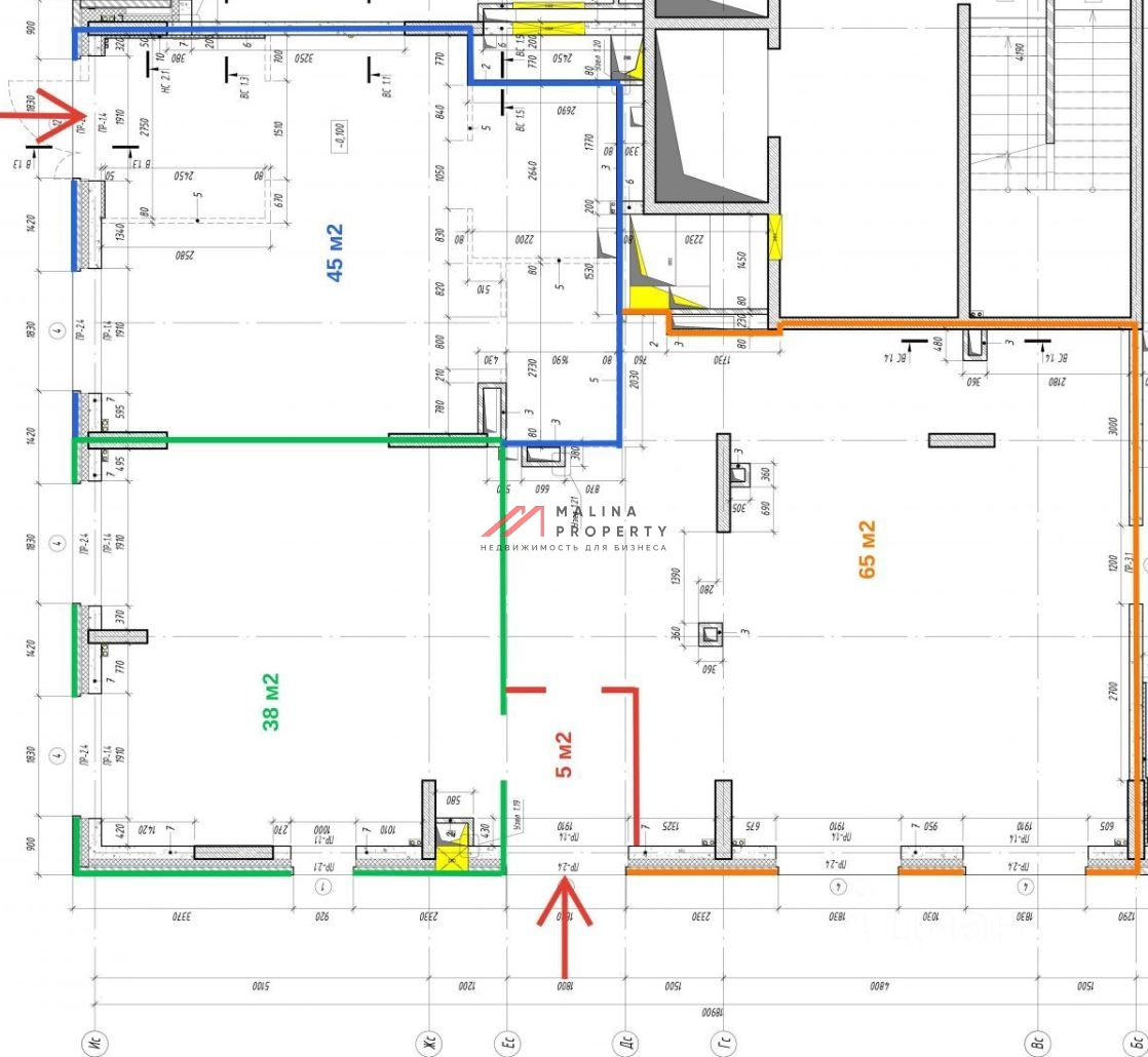 Продажа торгового помещения в новом жилом комплексе