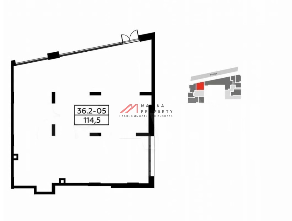 Аренда торгового помещения в ЖК «Бунинские кварталы»