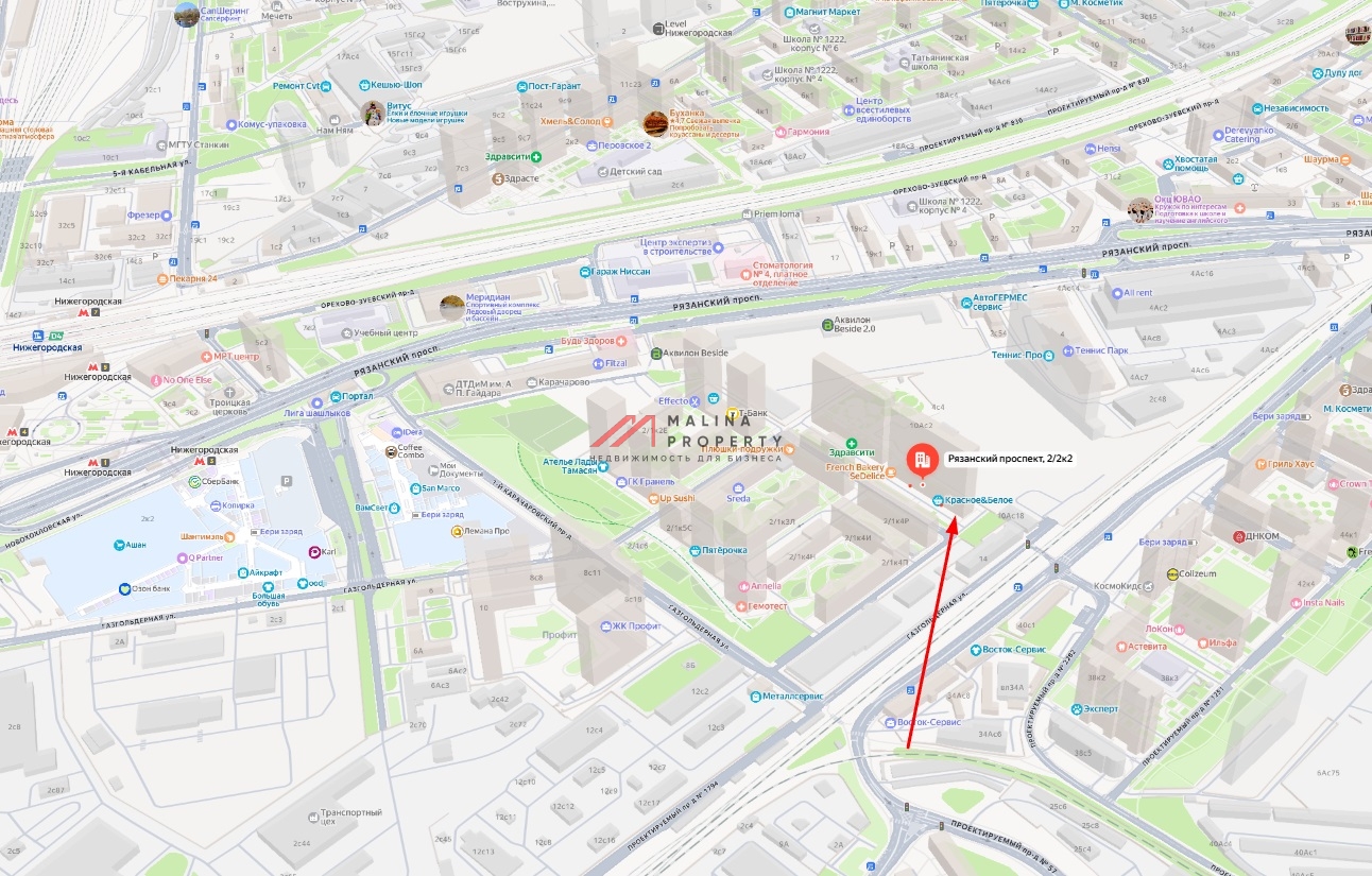 Продажа помещения в ЖК "Аквилон Beside" 