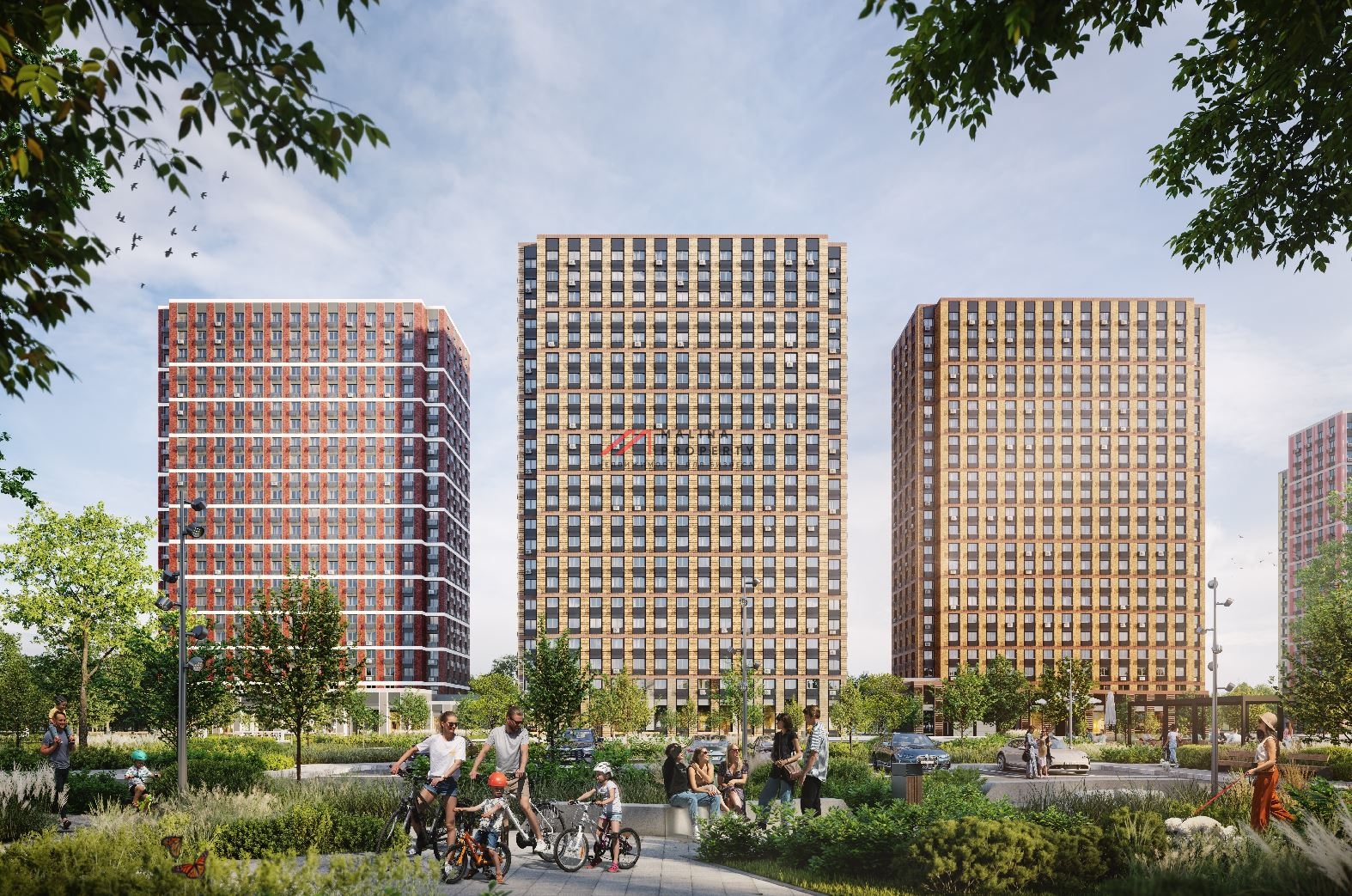 Помещение торгового помещения с аптекой "36.6" в ЖК "Parkside"