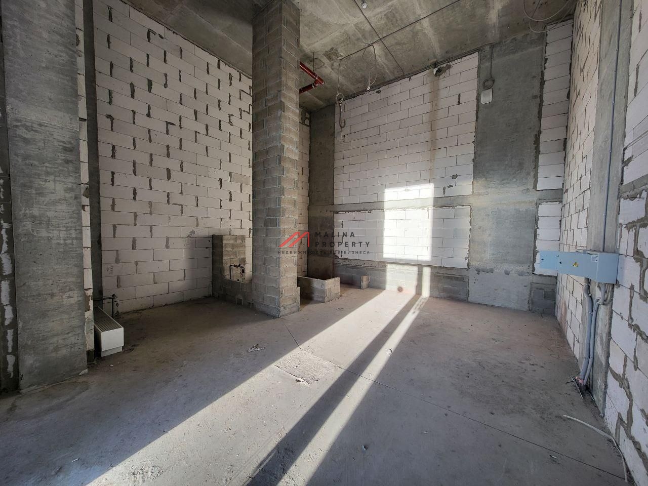 Помещение торгового помещения с аптекой "36.6" в ЖК "Parkside"