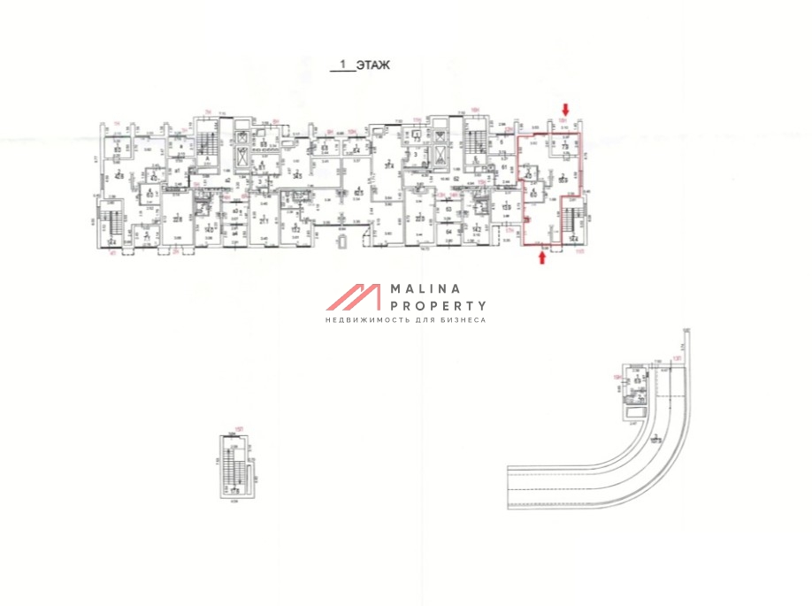 Аренда помещения в номо жилом доме
