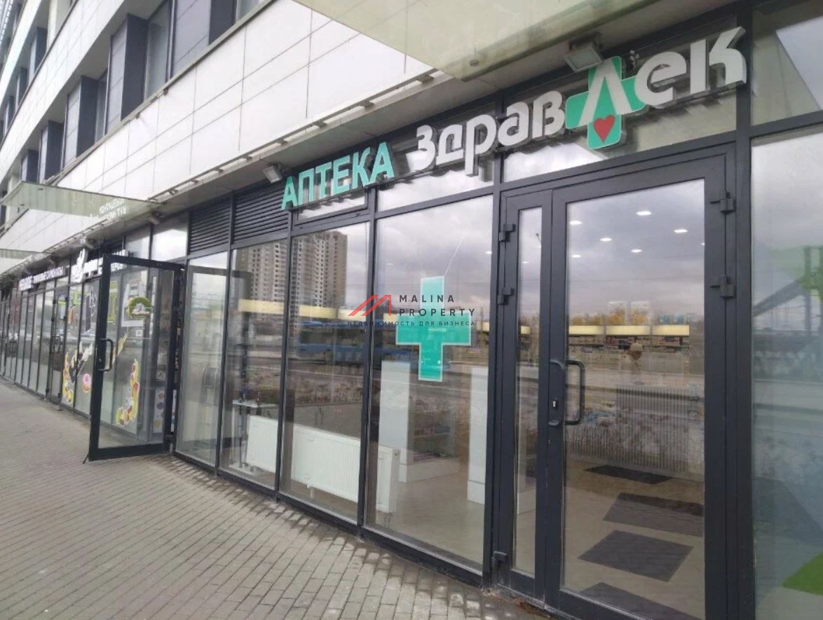 Продажа помещения с арендатором аптека у м. Нижегородская
