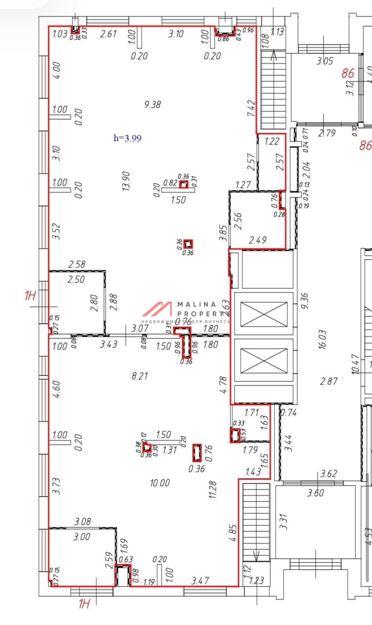 Продажа углового помещения в ЖК "Квартал Ивакино"