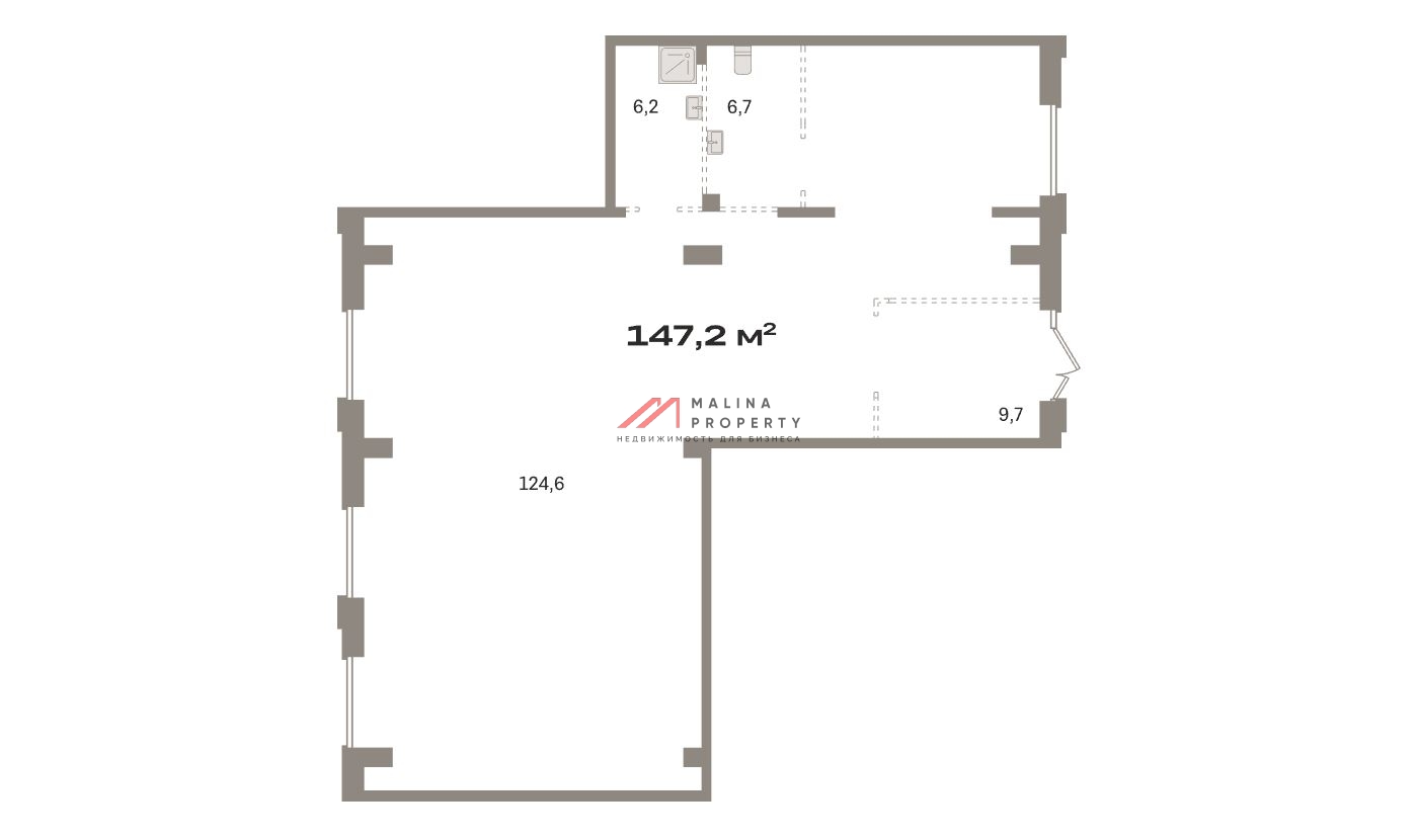 Продажа торгового помещения в ЖК "Квартал Герцена" 