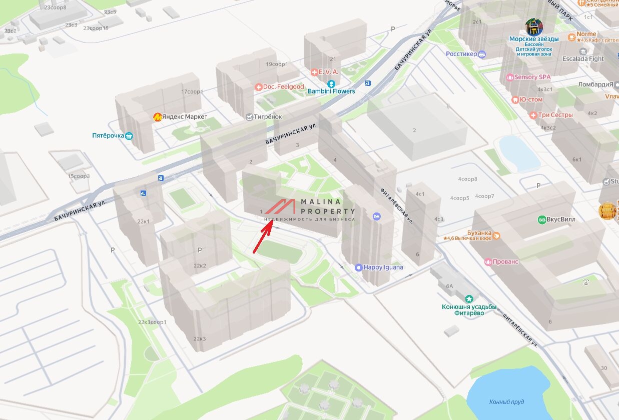 Продажа коммерческого помещения с сетевым арендатором