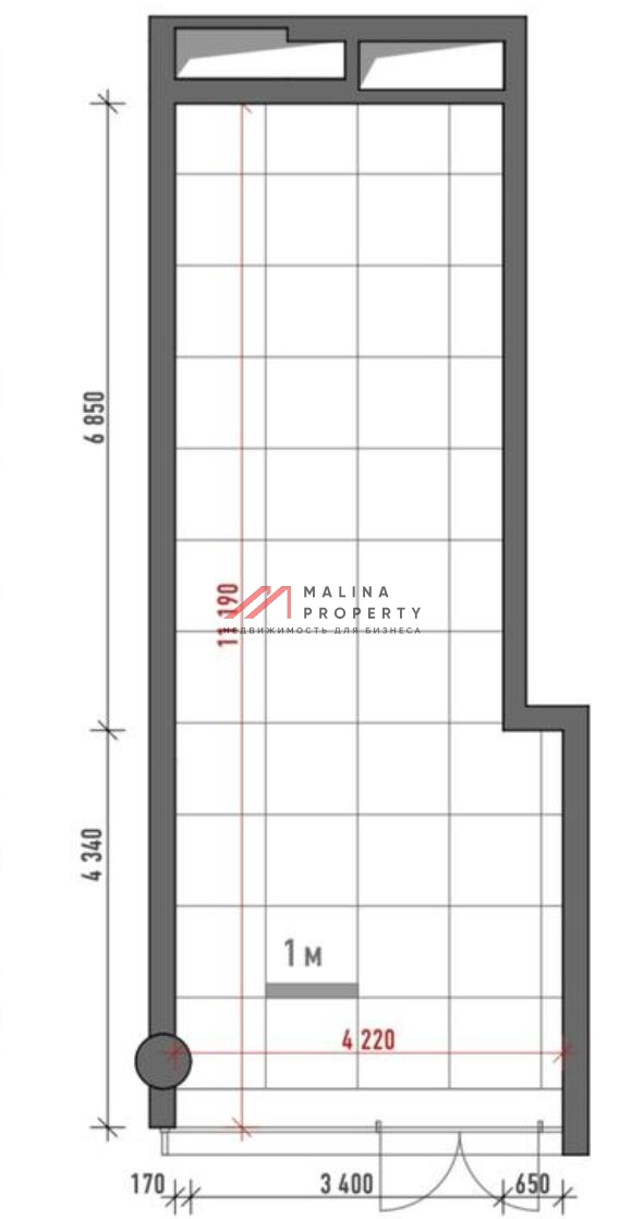 Аренда торгового помещения на Менделеевской