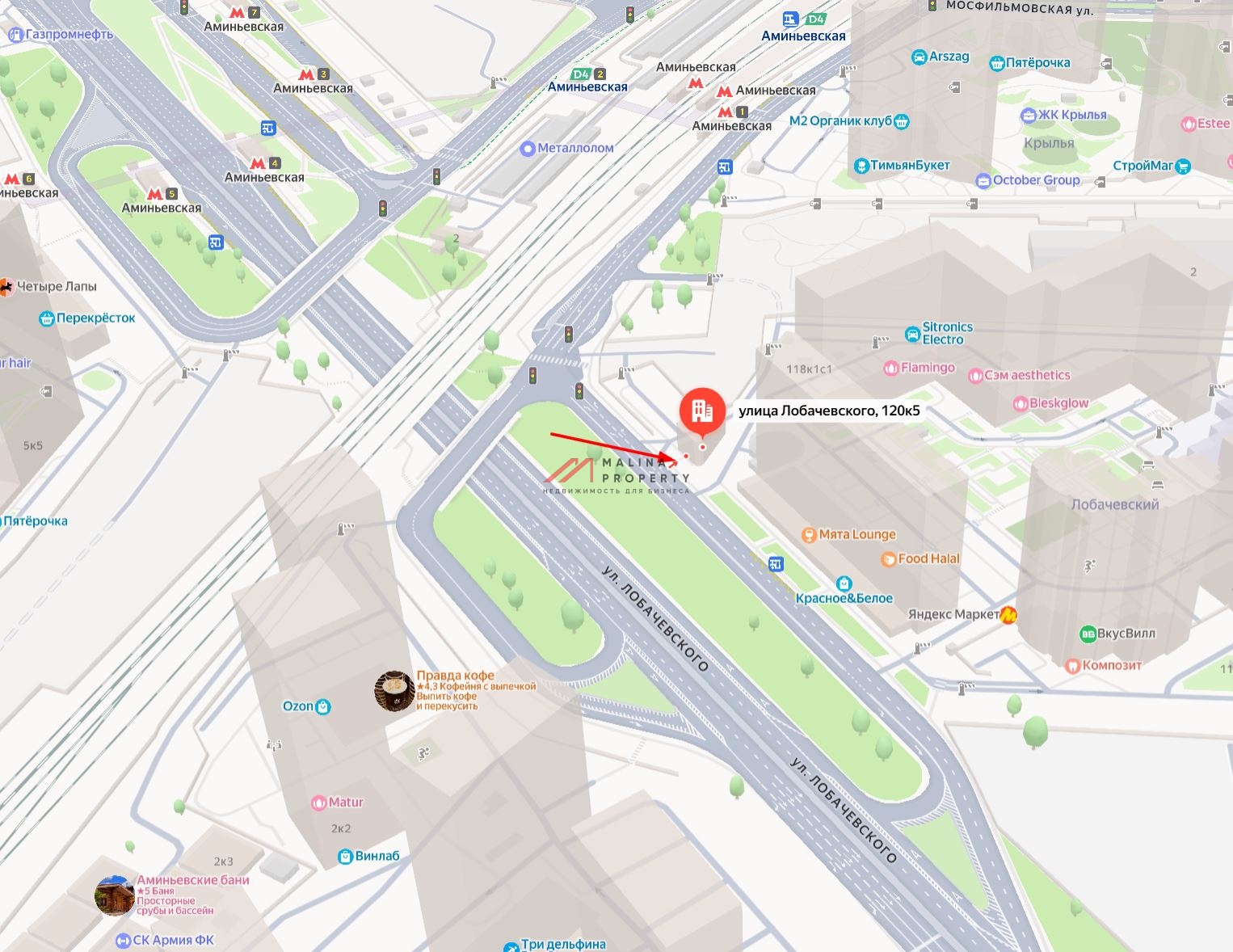 Продажа отдельно стоящего здания на Лобачевского