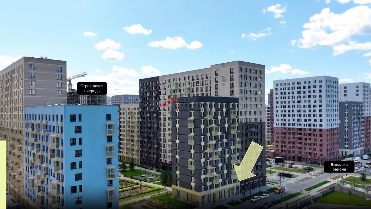 Продажа торгового помещения в ЖК "Горки парк"