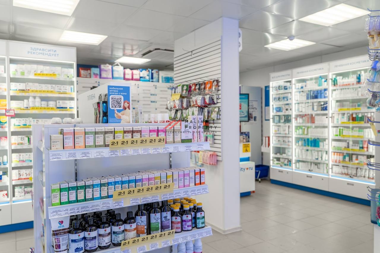 Продажа торгового помещения с аптекой Здравсити