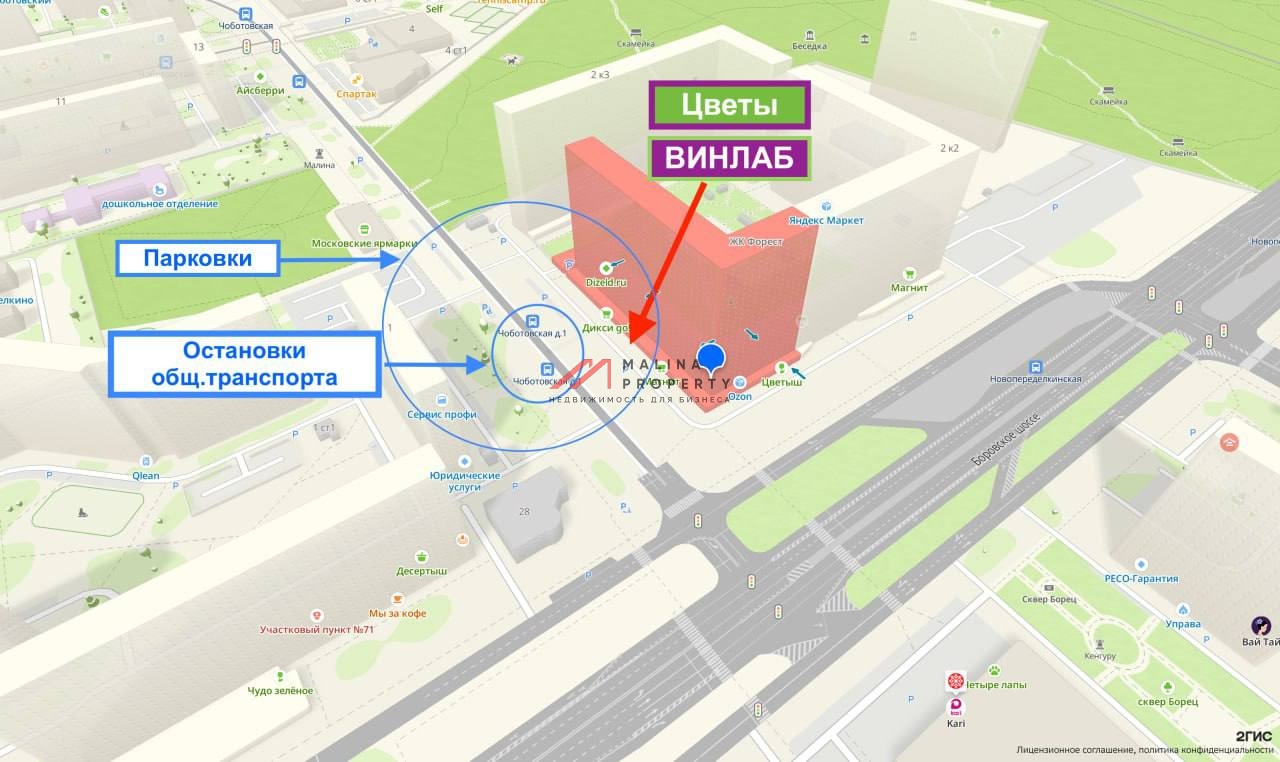 Продажа торгового помещения с арендаторами
