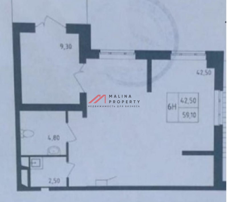 Продажа помещения с арендатором у метро Некрасовка