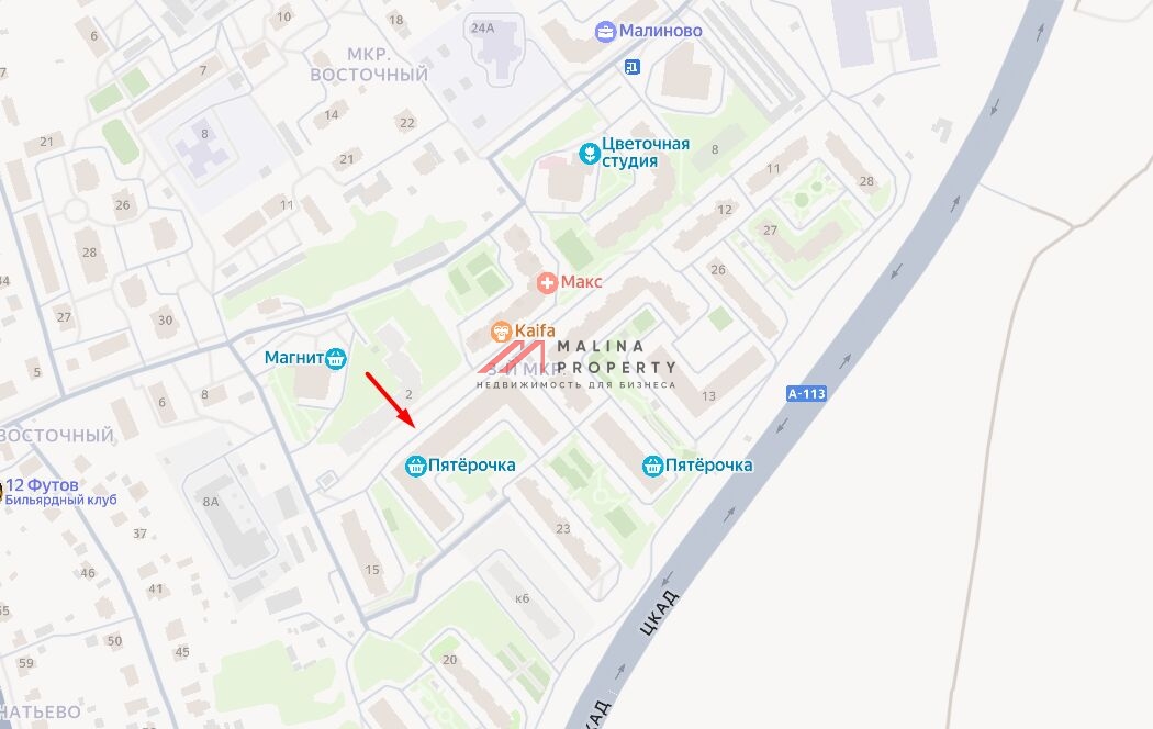 Продажа помещения с сетевыми арендаторами