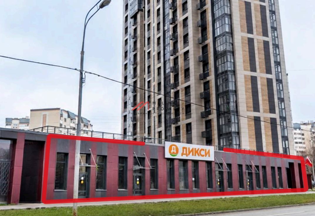 Продажа помещения с арендатором супермаркет "Дикси" 