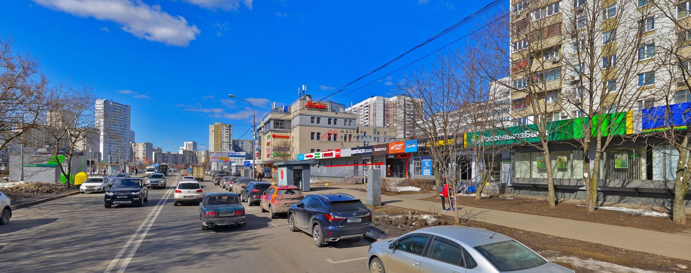 Аренда торгового помещения в 1ой минуте от м. Митино