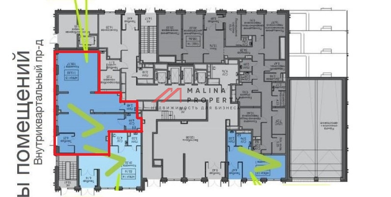 Продажа помещения в жилом комплексе Среда на Кутузовском