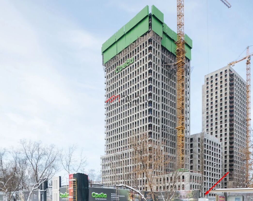 Продажа помещения в жилом комплексе Среда на Кутузовском