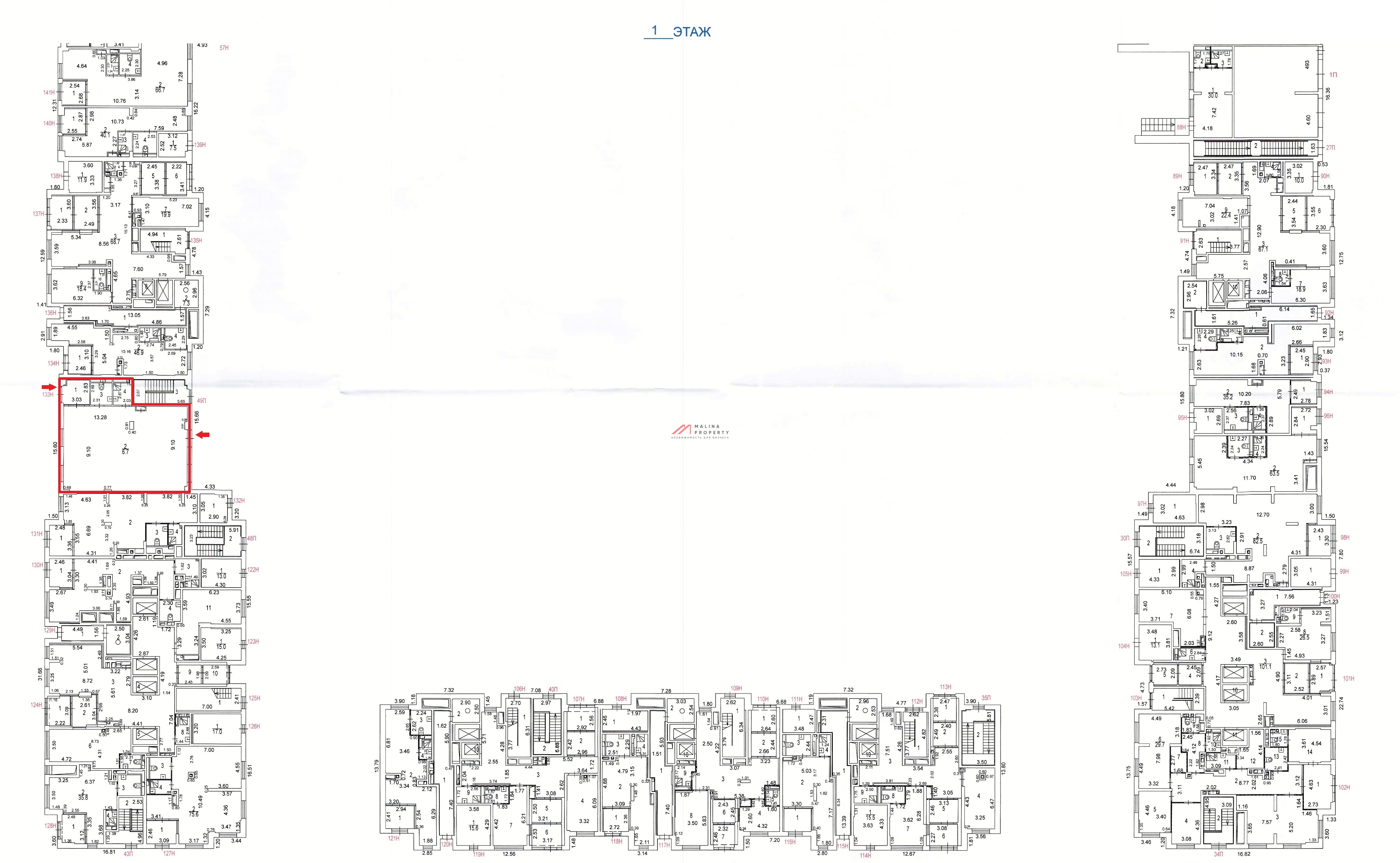 Продажа коммерческого помещения в новом доме